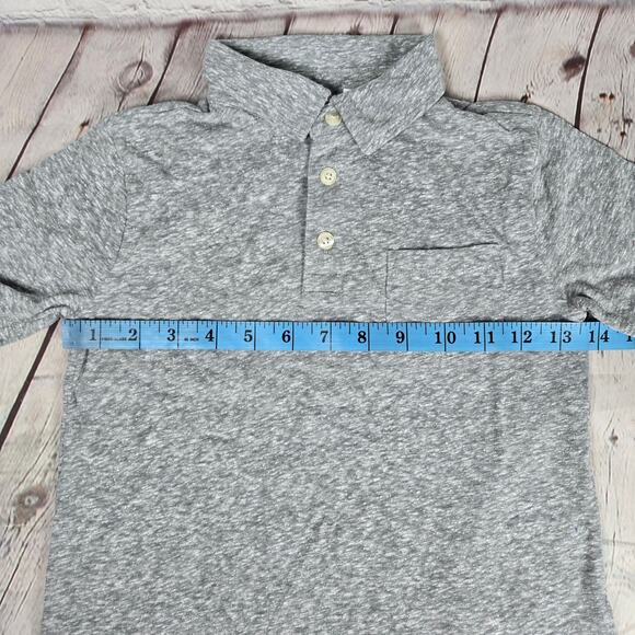 Crewcuts Kids' short-sleeve Gray Polo S - Picture 7 of 9